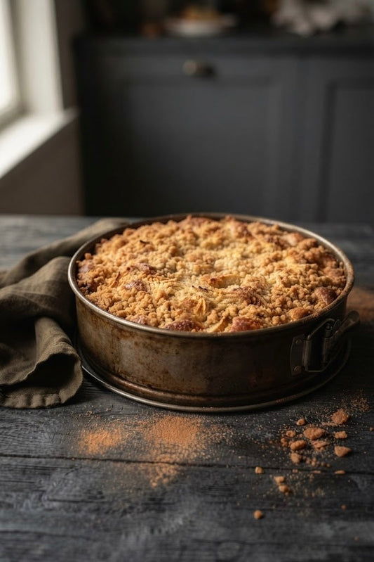 Pastel de manzana «3 Tazas» sin amasar